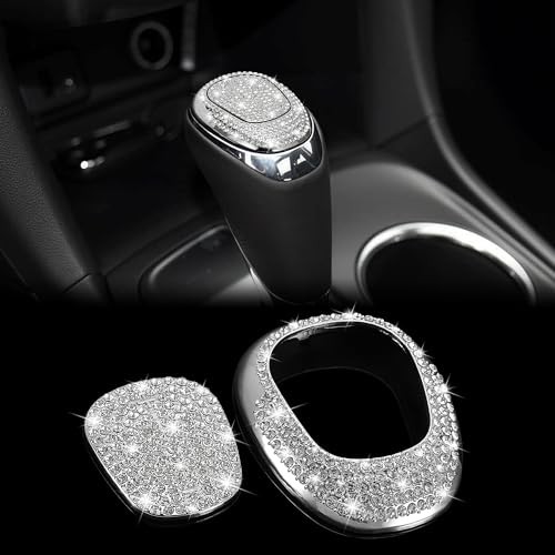 Bling Gear Shift Knob Cover Compatible with Chevy Equinox 2018-2020 Cruze