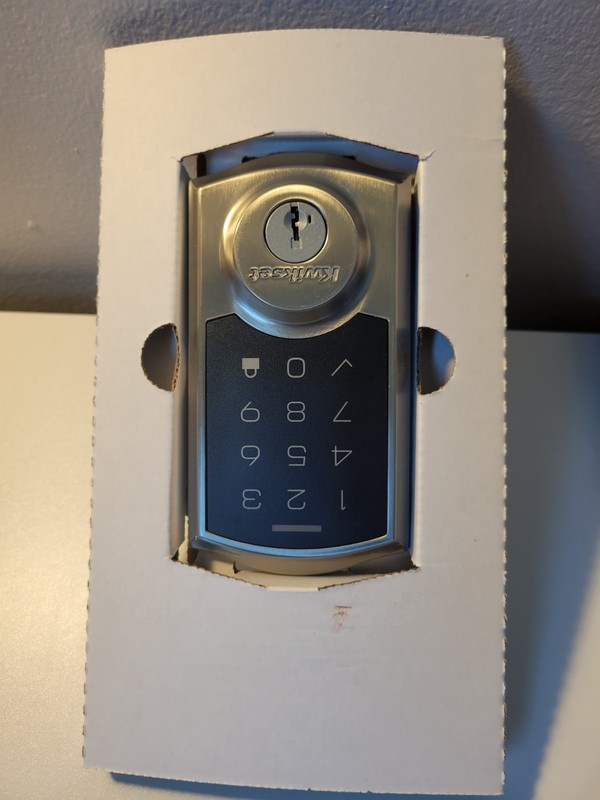Kwikset SmartCode 270 Keyless Entry Electronic Touchpad Deadbolt Door Lock, Read gallery