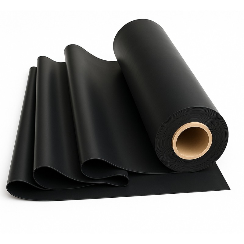 ANJON EPDM Roofing Rubber 30′ x 80′ | 45 Mil Roof Membrane for Flat Roof, RV
