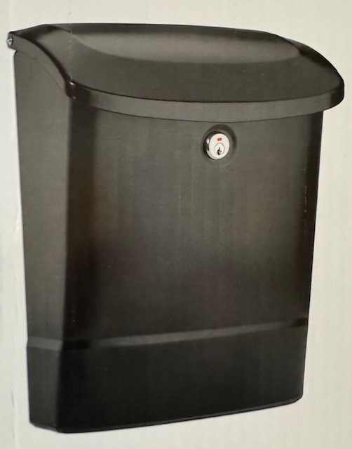 Architectural Mailboxes Parkside Wall-Mounted Mailbox Black Ships FREE in the US gallery