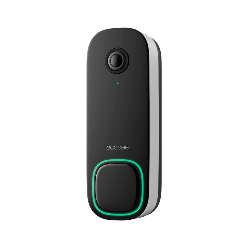 Smart Wired Video Doorbell Camera HD Night Vision 2-Way Talk & Sensors
