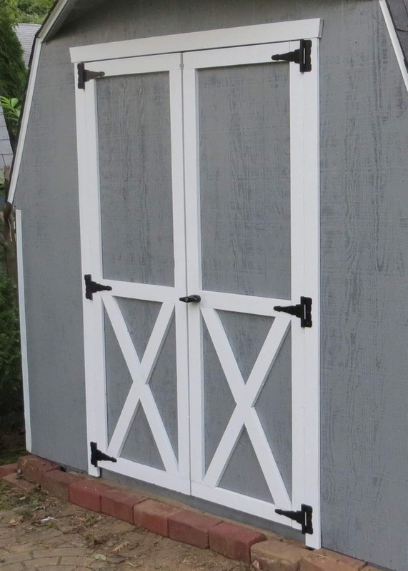 Shed Door Latch T-Handle Lock Kit with 4 Keys,Storage Barn Shed Door Hardware Lo gallery