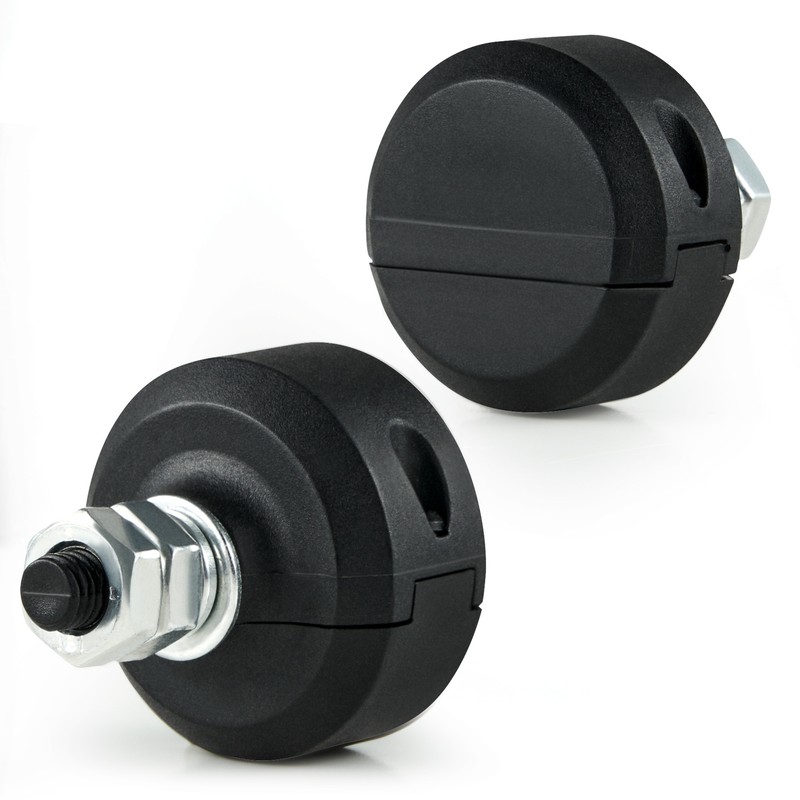 CO-Z 2pc Round Gate Magnet Set Gate Opener Accessories for Sliding Gate Opener