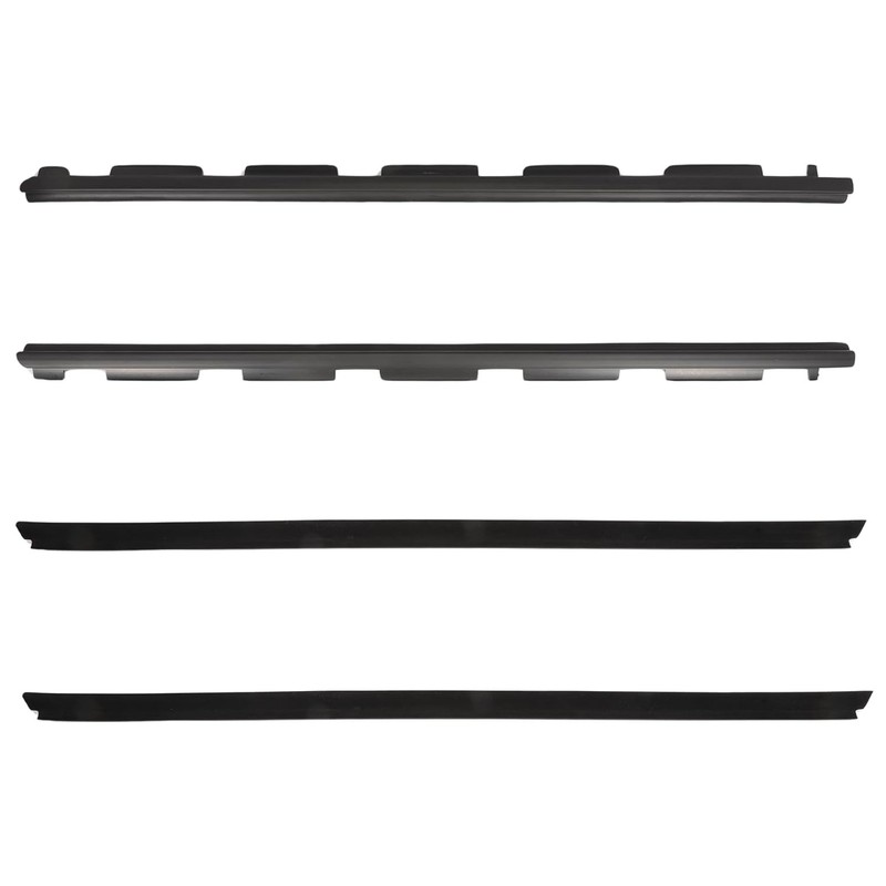 PVC Window Sweep Felt Seal Weatherstrip Kit 4 Pcs Fits 92-94 B Models