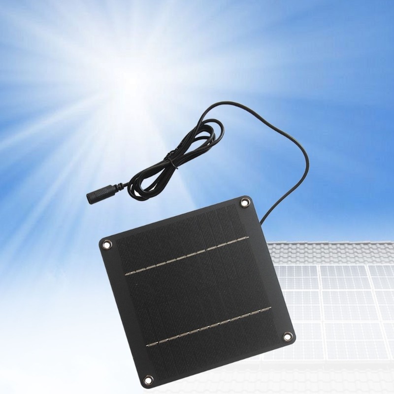 High Efficiency 4W 12V Solar Panel 6inch for Garden Light Small Home Systems gallery