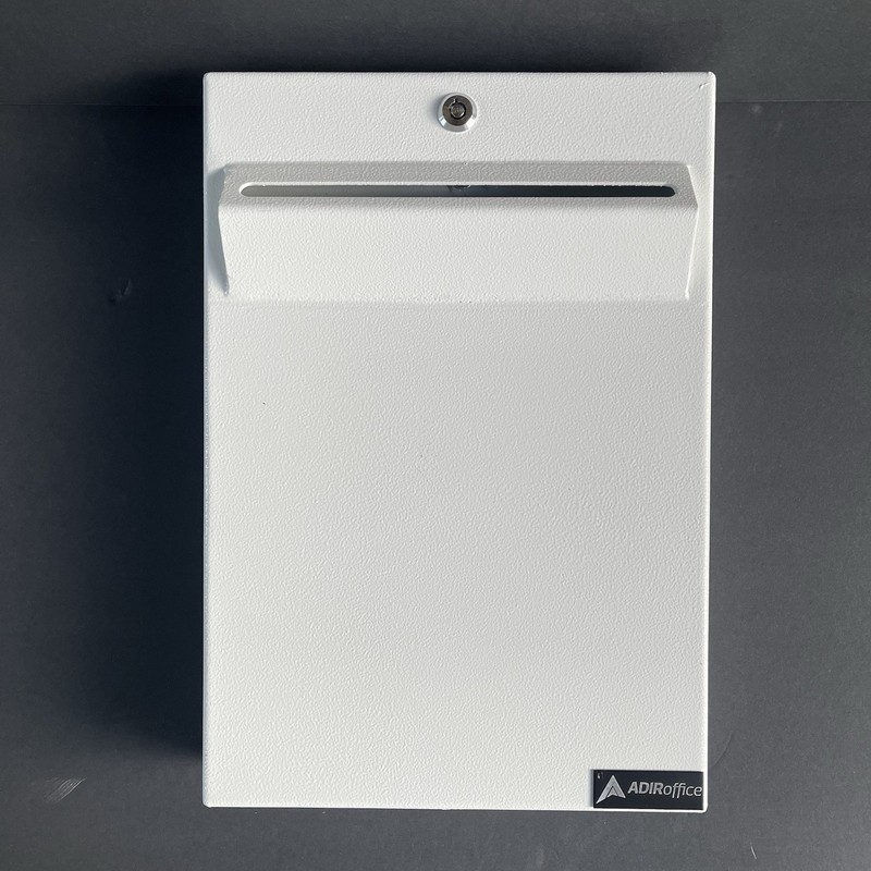 AdirOffice Wall Mount Drop Box Locking System 16”x11”x2-3/8”