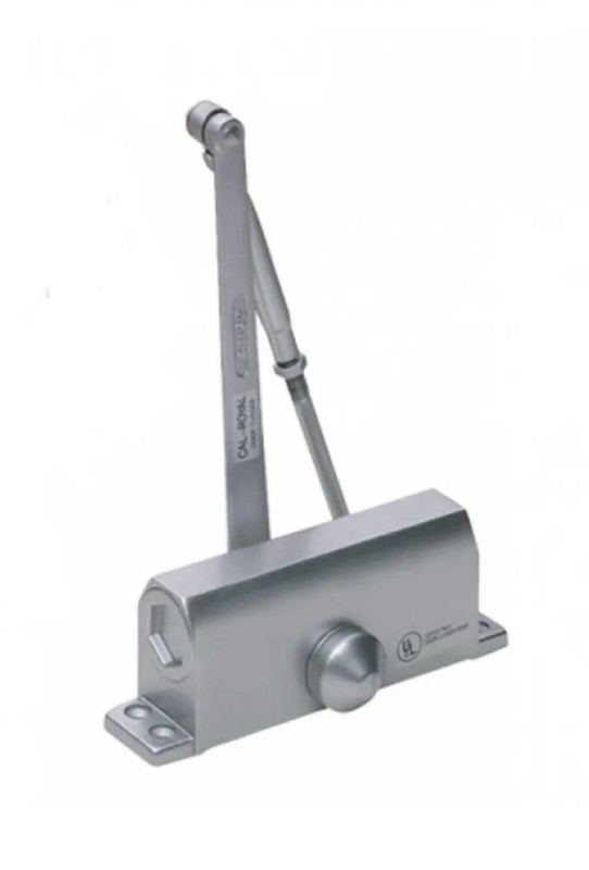 Cal-Royal 440-P Automatic Hydraulic Spring Fire Rated Auto Door Closer. 3 Colors