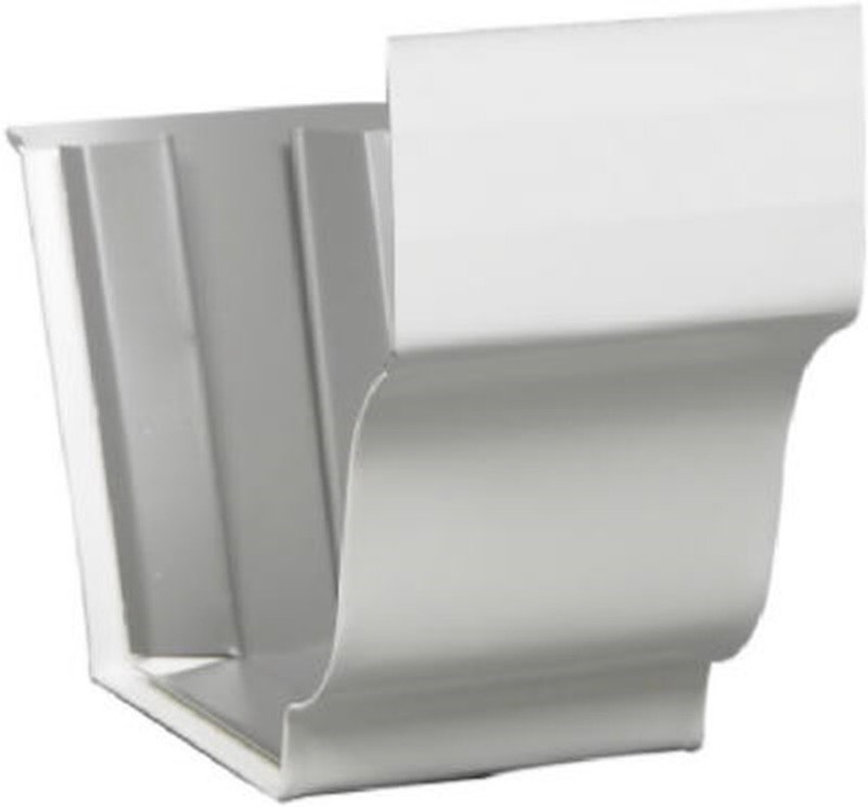 Amerimax 27209 5″ Gutter Slip Joint Connector White Aluminum – Pack of 30