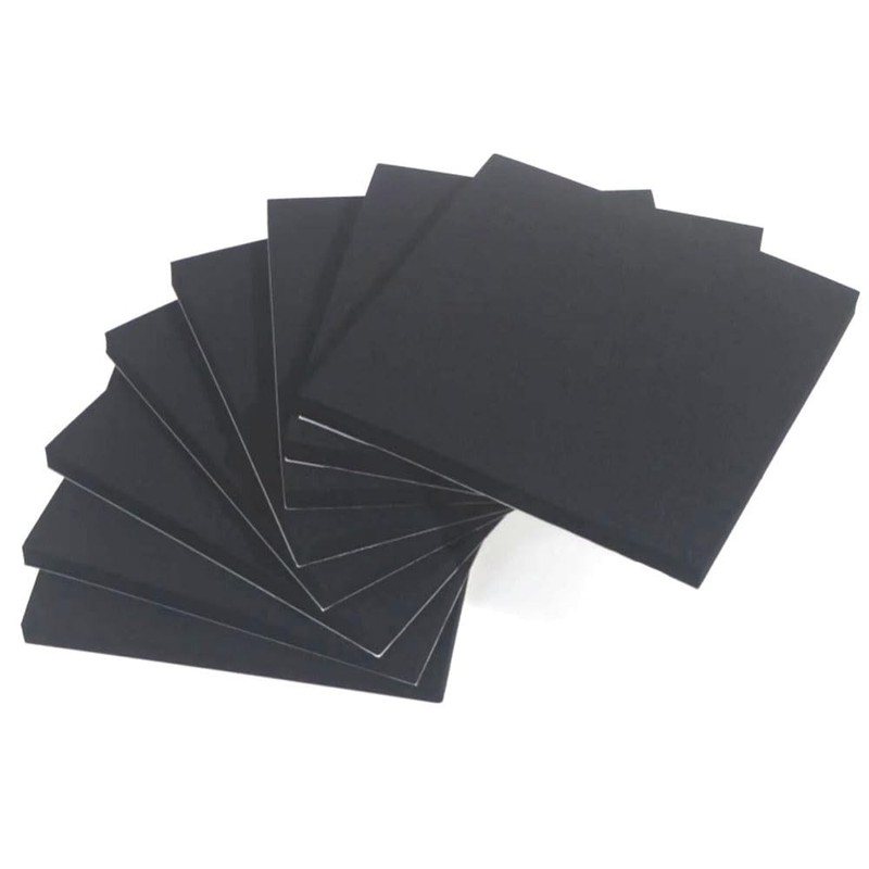 6 Pack 4×4 Inch Foam Padding Sheets w/ Adhesive Backing, 1/4 Inch Thick