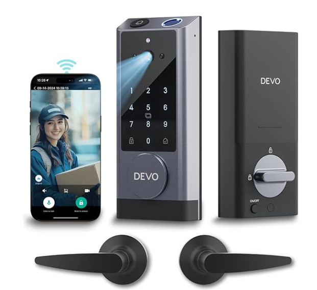 Devo G1 Video Smart Lock With Camera Doorbell