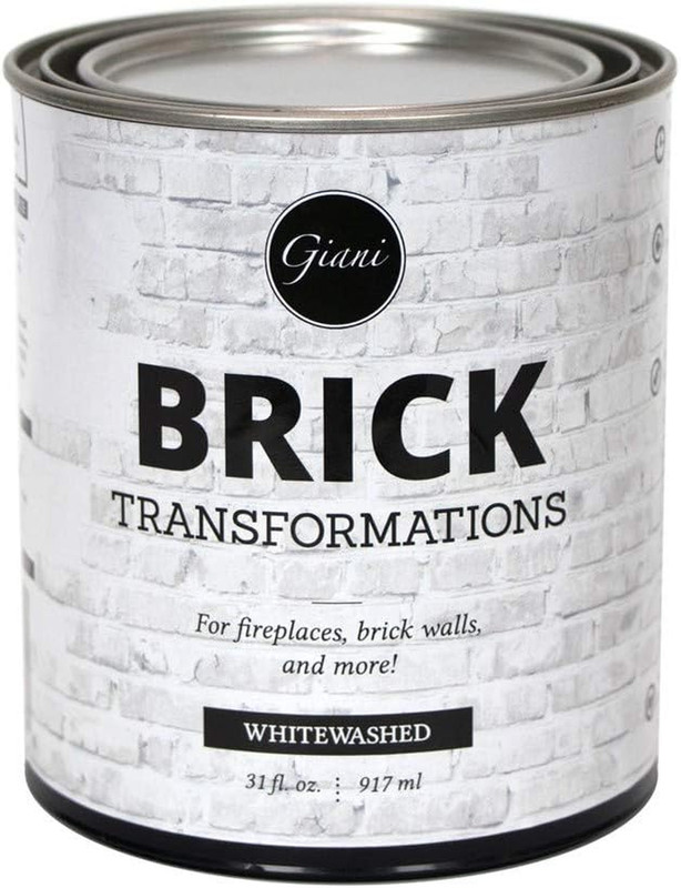 Brick Transformations Whitewash Paint for Brick Walls and Fireplaces gallery