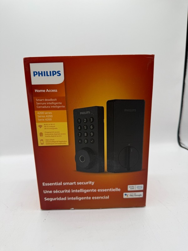Philips Wi Fi Smart Lock Keyless Entry Door WiFi Deadbolt Front Compatible