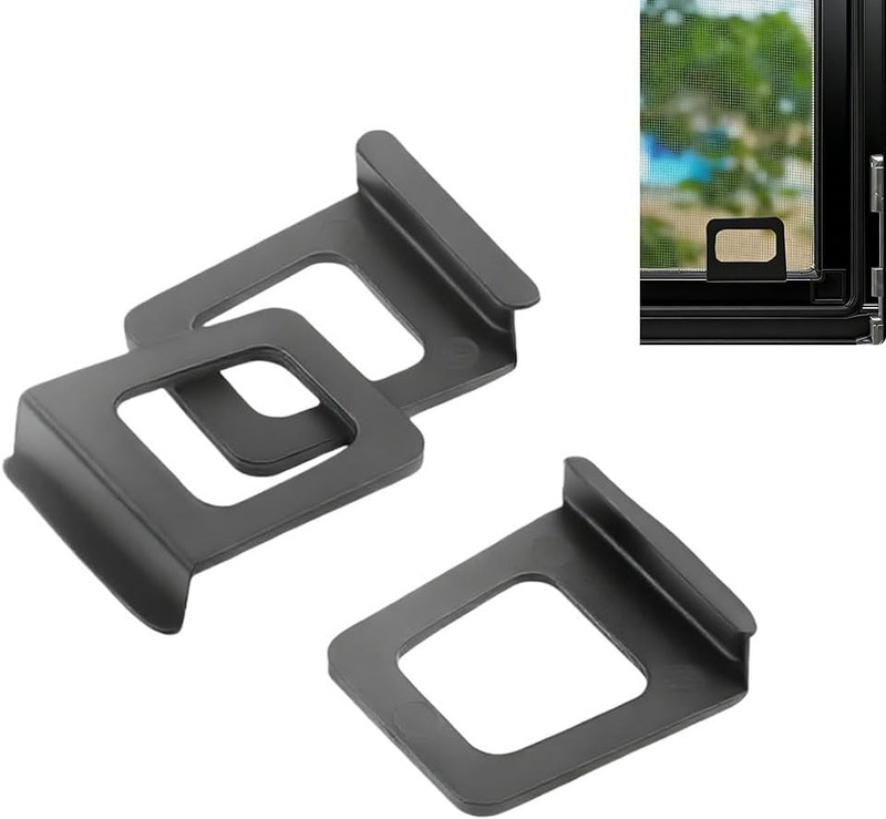 40 Pcs Window Screen Pull Tabs for Frame Replacement and Repair Kit