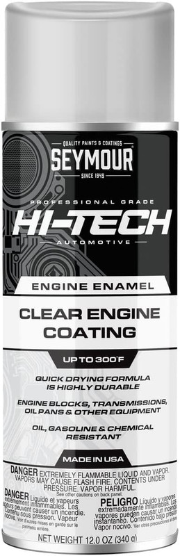 EN-70 Hi-Tech Engine Spray Paint, Gloss Clear, 12.00 Ounce (Pack of 1)