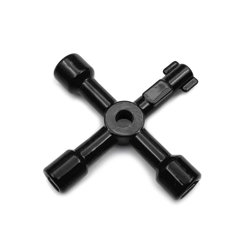 4-Way Multi-Functional Utility Key, 4 in 1 Universal Cross Key Stainless Stee... gallery