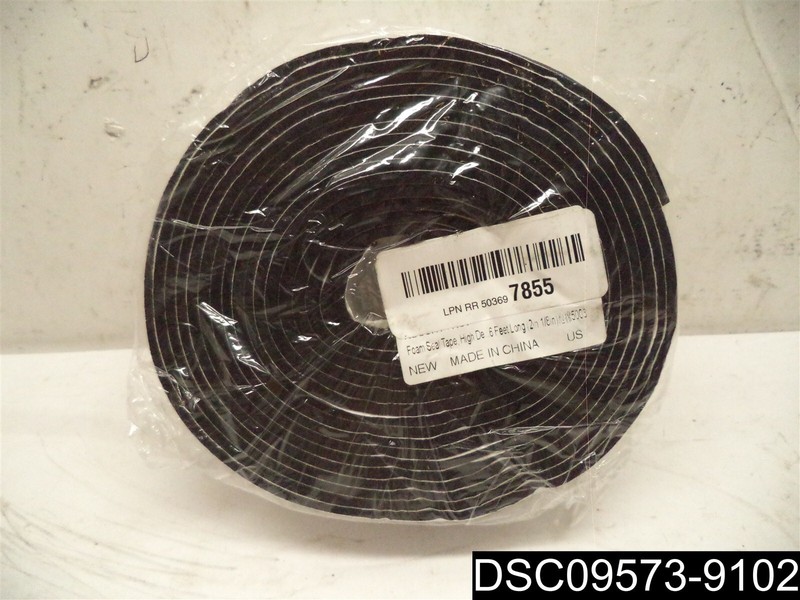 2″ X 1/8″ X 6′ Foam Seal Tape, High Density