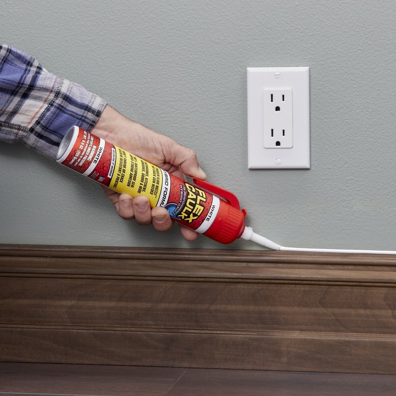 Flex Caulk, Waterproof & Weatherproof Hybrid Polymer Sealant, Strong, Paintable gallery