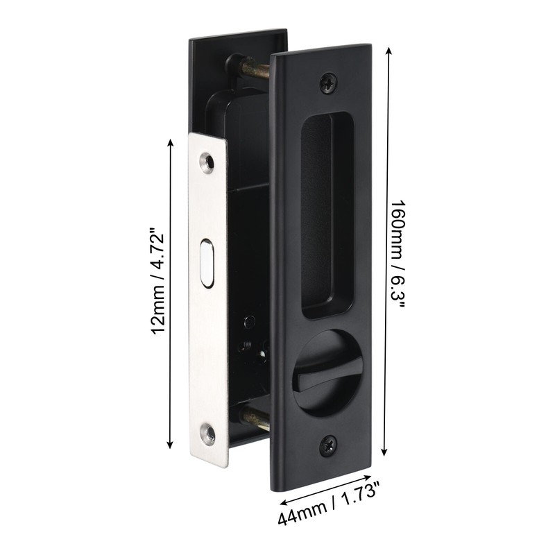 Sliding Door Lock Invisible Recessed Handle Latch Pocket Door Lock Sliding gallery