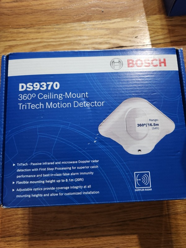 Bosch DS9370 360 Ceiling Mount TriTech Motion Detector ( 54FT )