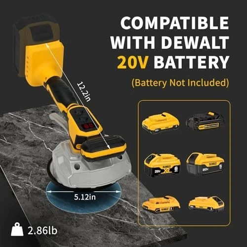 Cordless Tile Vibration Leveling Machine for Dewalt 20V Battery, Portable Tile gallery