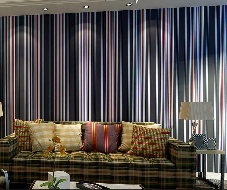Europe Style Environmentally Friendly 3D Non-woven Living Room Wallpaper 5.3㎡
