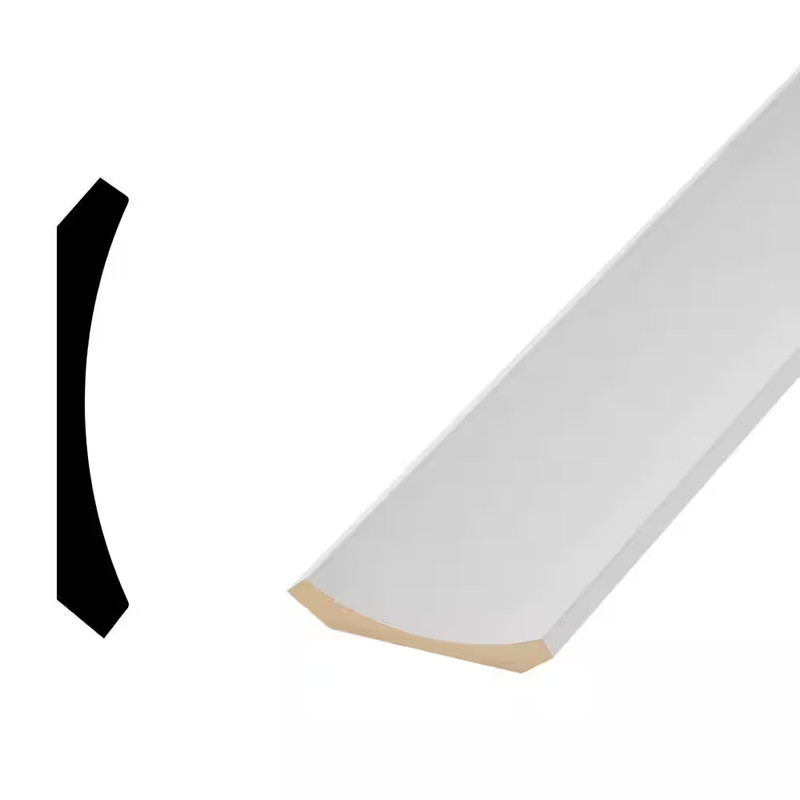 425 11/16 In. X 4 1/4 In. X 96 In. Craftsman Primed MDF Crown Moulding (1-Piece