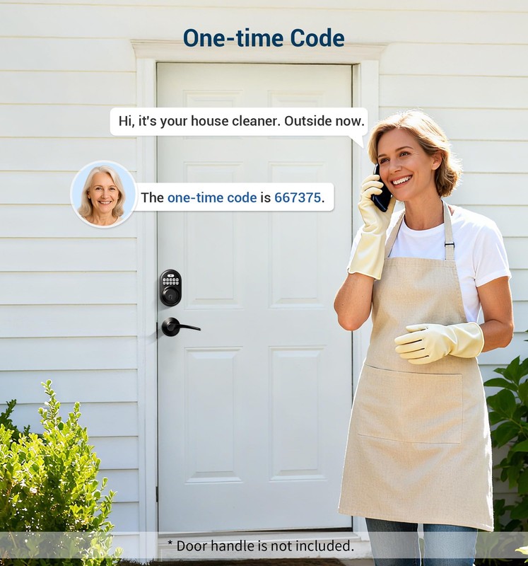 Keyless Entry Door Lock, Electronic Keypad Deadbolt, Keyed Entry, Auto Lock, ... gallery