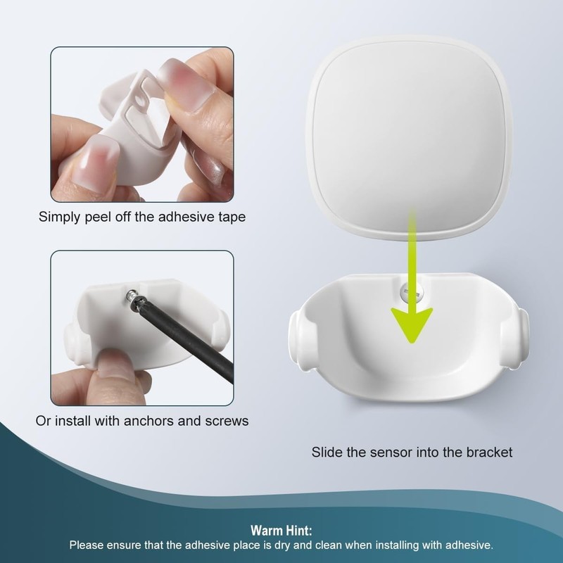 Wall Mount Compatible with Ecobee Smart Sensor, 2 Pack Smart Sensor Wall Hold... gallery