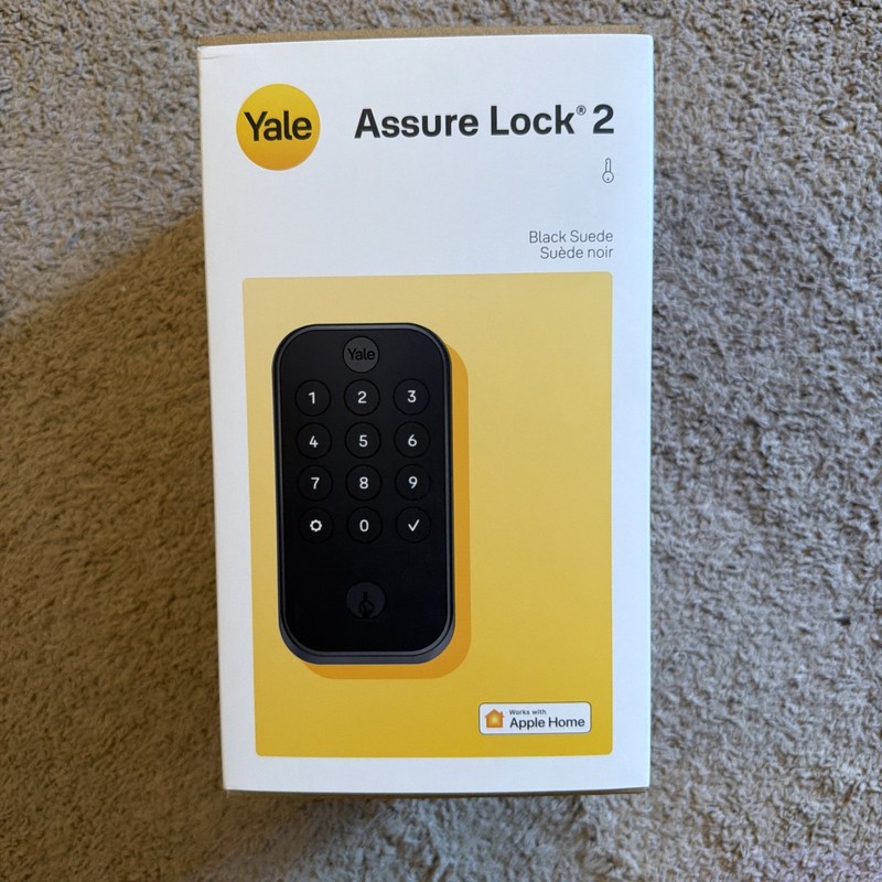 Yale Assure Lock 2 Keypad with Bluetooth – Black Suede (YRD410-BLE-BSP)