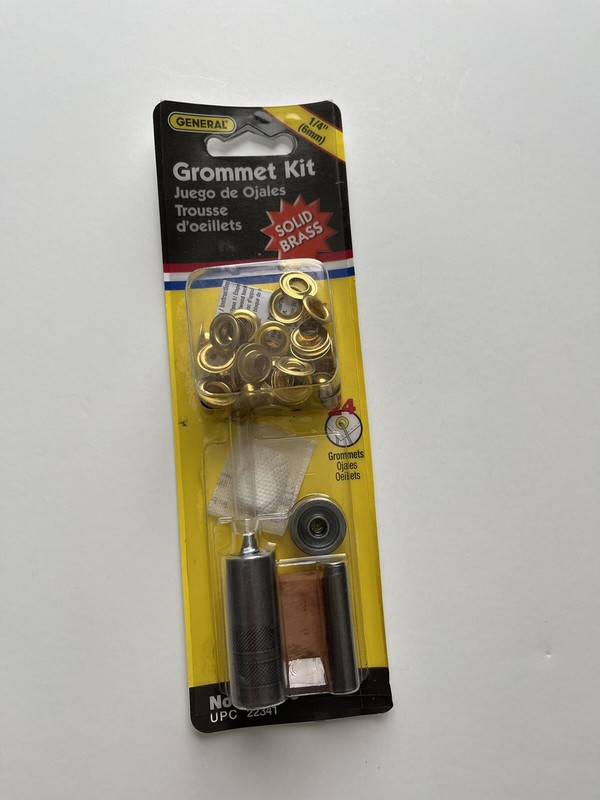 NEW General Grommet Tools Fastening Kit 1/4″ #71260