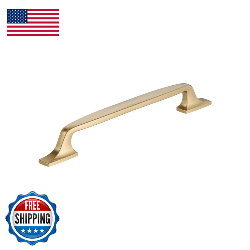 Amerock Highland Ridge 7-9/16 Inch 192Mm Center-To-Center Champagne Bronze
