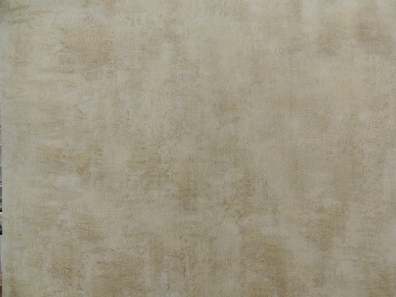 PALE YELLOW, GRAY, CREAM FAUX CRACKLE UNPASTED VINYL WALLPAPER # TT6100