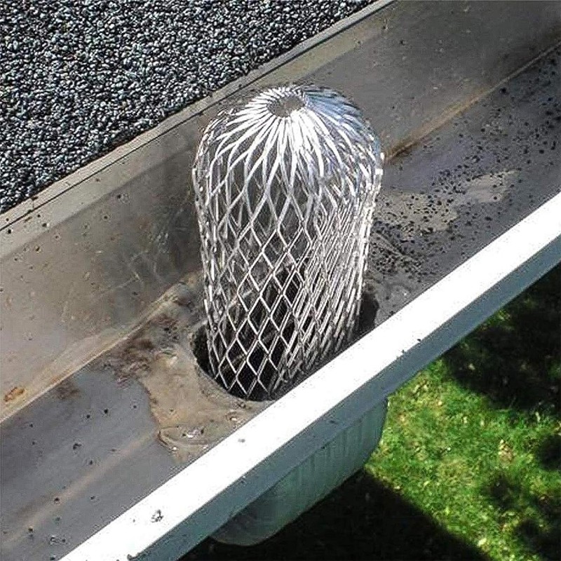 3.5 Inch Gutter Guards - 8 Pack Aluminum Filters for Ultimate Protection gallery