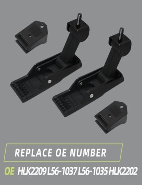 Hood Latch with Catch Bracket 2PCS Compatible with 2PCS - Hood Latch Kit gallery