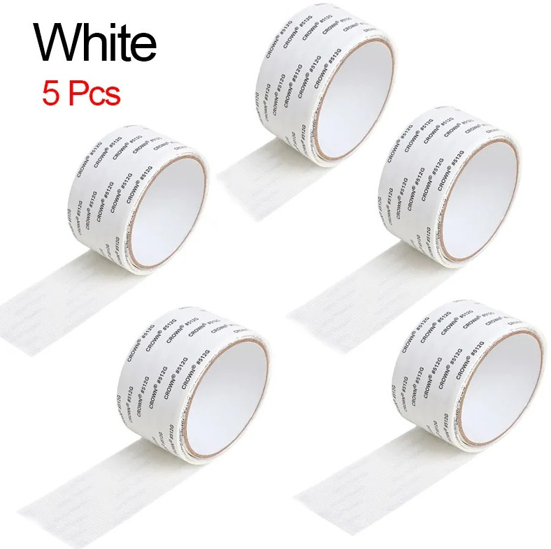 5pcs Waterproof Window Screen Repair Tape Self-Adhesive Anti-Insect Mesh Patch