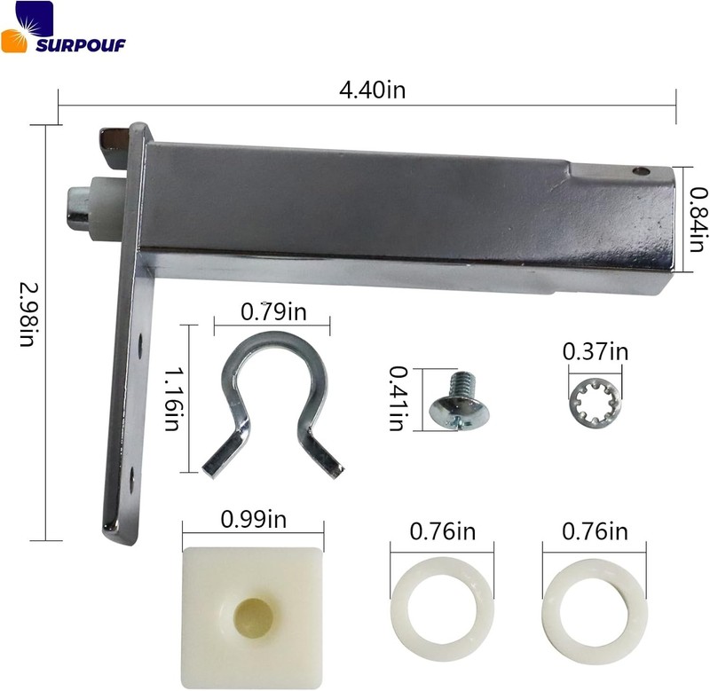 2Pack Door Hinge Cartridge Fits True Both 870837 Right & 870838 Left Side gallery