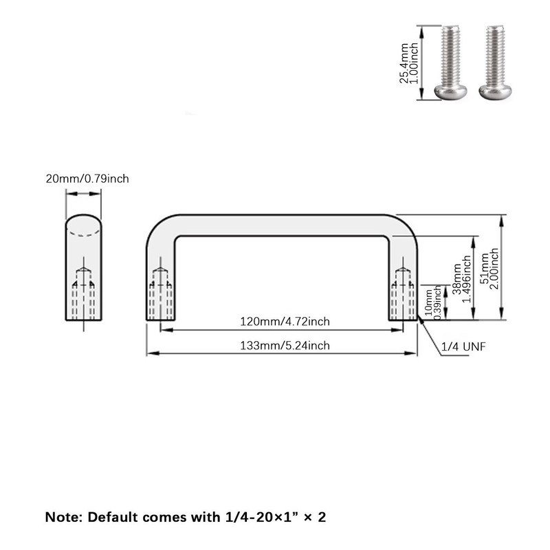 Mirror-Finish Solid Handle: Stainless Steel Industrial-Style for Doors gallery