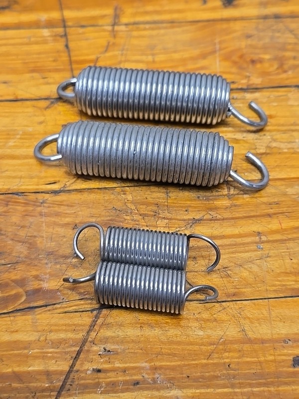 (2pcs)+(2pc Wexxar Bel 06-024 Tension Swivel Spring for BEL 252 Case Tape Sealer