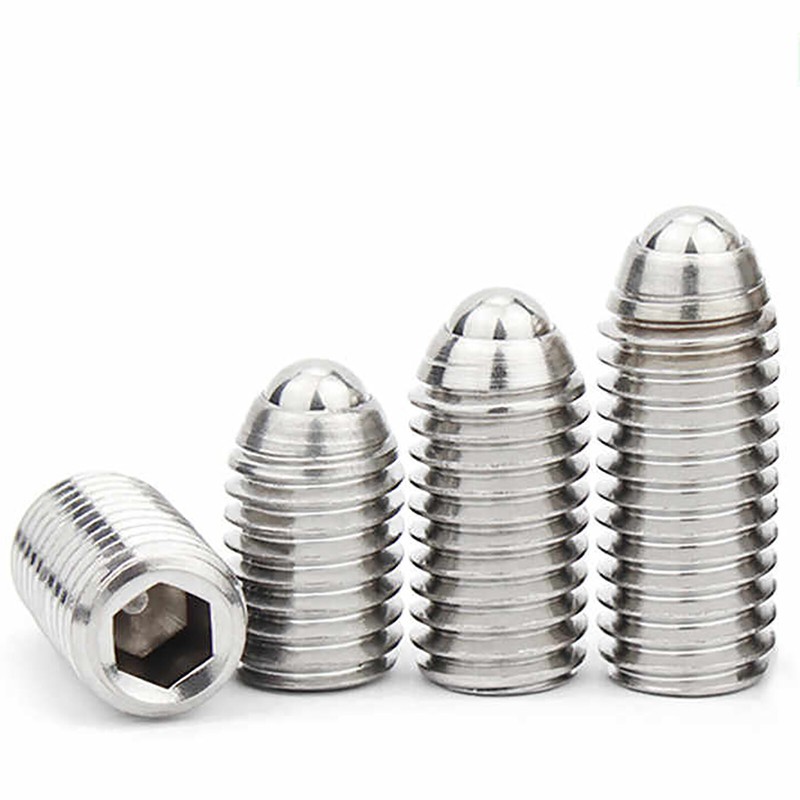 M3-M16 Hex Socket Allen Head Spring Ball Set Screw Plunger Point Grub Bolt gallery