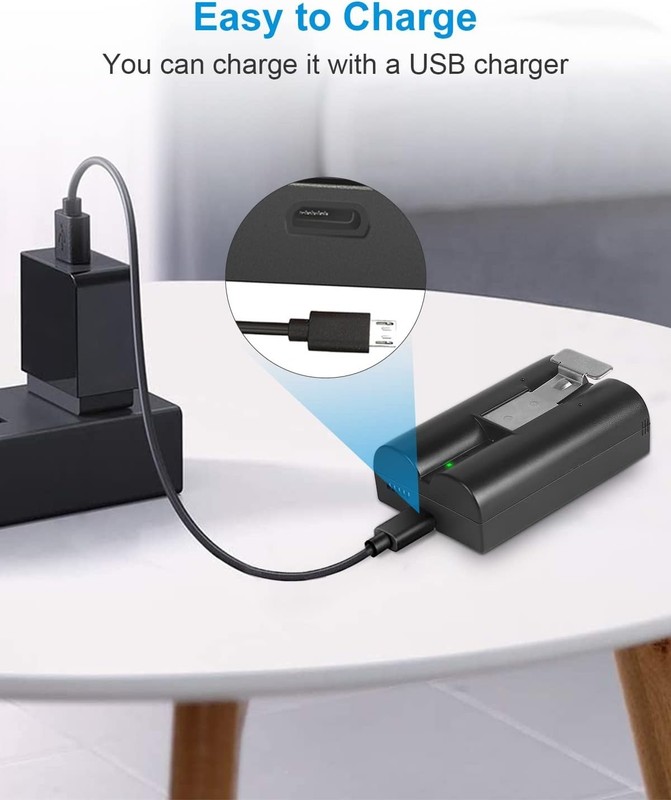 Versatile Rechargeable Batteries for Ring Cameras - 6040mAh Dual Pack Solution gallery