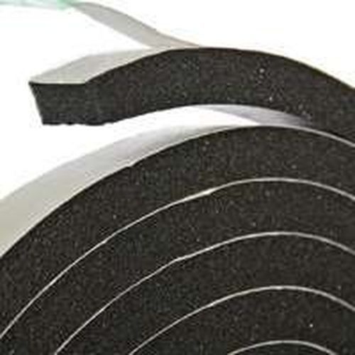 NEW FROST KING R338H BLACK FOAM WEATHER STRIPPING TAPE SELF ADHESIVE 3/8″ X 10FT