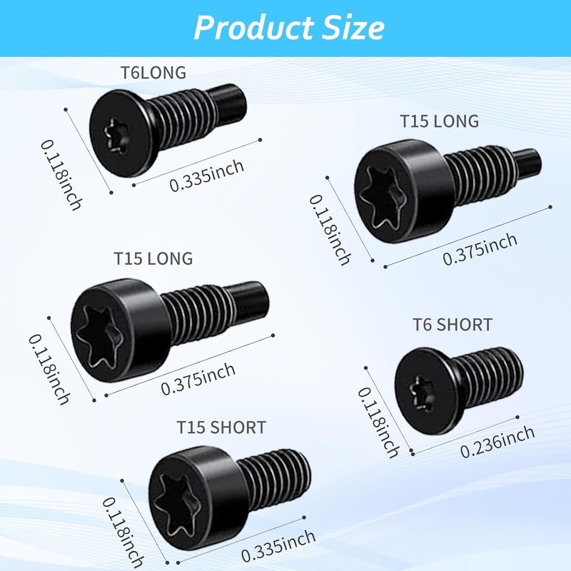 20-Piece Security Screwdriver Set with Double-Headed T6 & T15 for Doorbells gallery