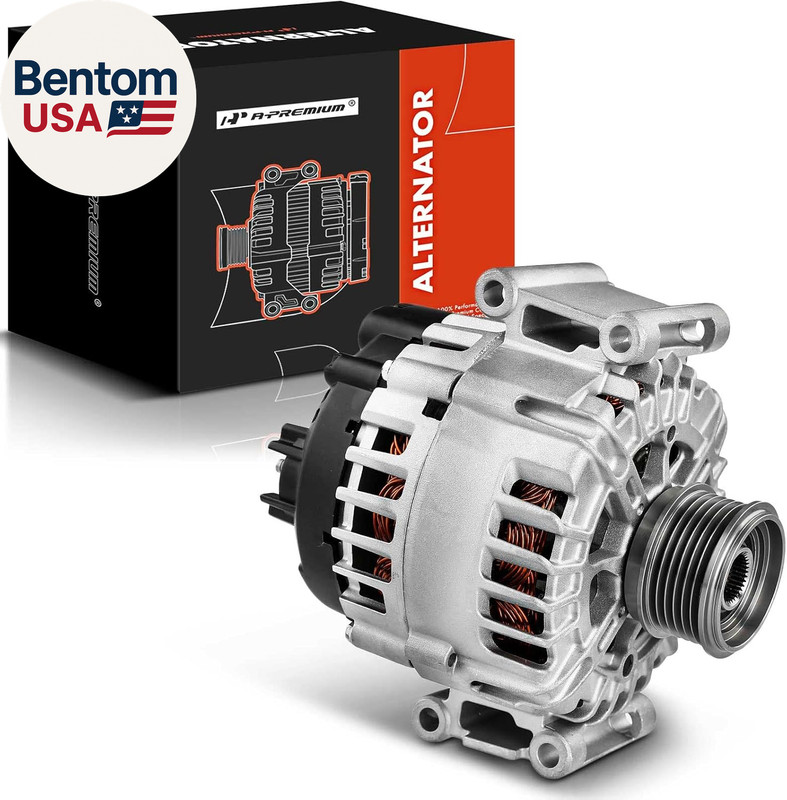Alternator Compatible with Audi A6 2012-2015 L4 2.0L, A6 Quattro 2013-2015 L4 2.