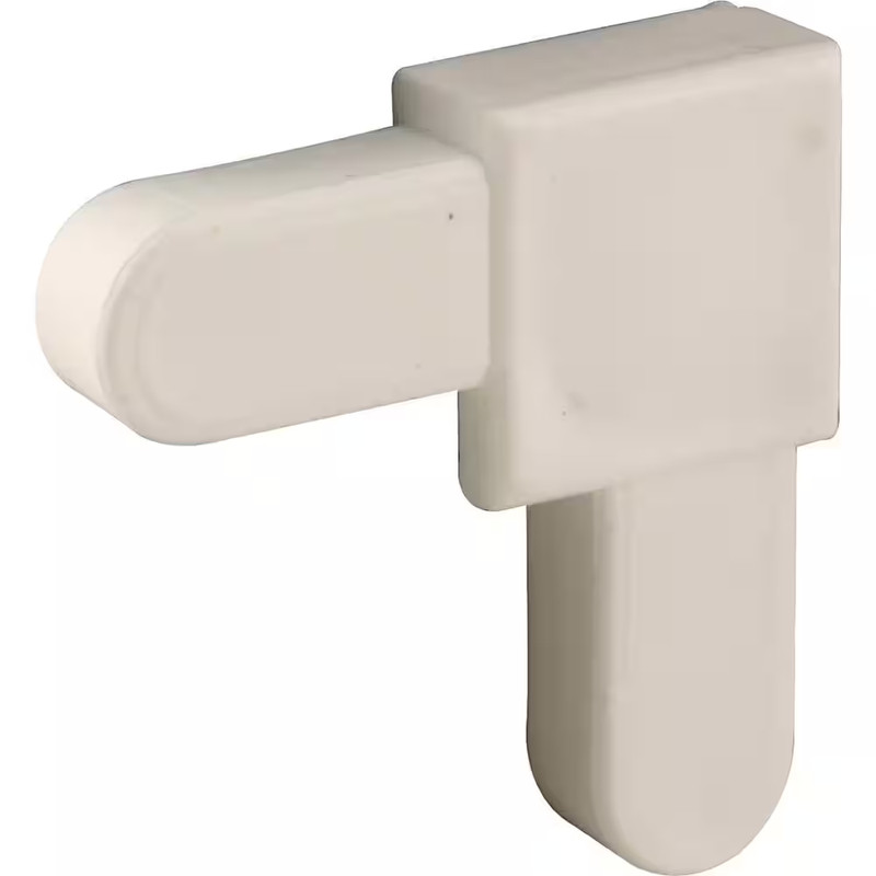 1/4 In. X 5/8 In. Plastic Mobile Home Screen Frame Corner in White (20-Pack)