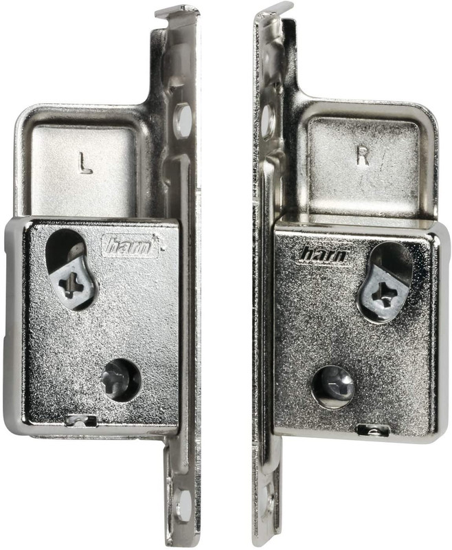 Hardware Impaz Drawer Box Slide Runner Left/Right Clip on Screw on Front Fixing