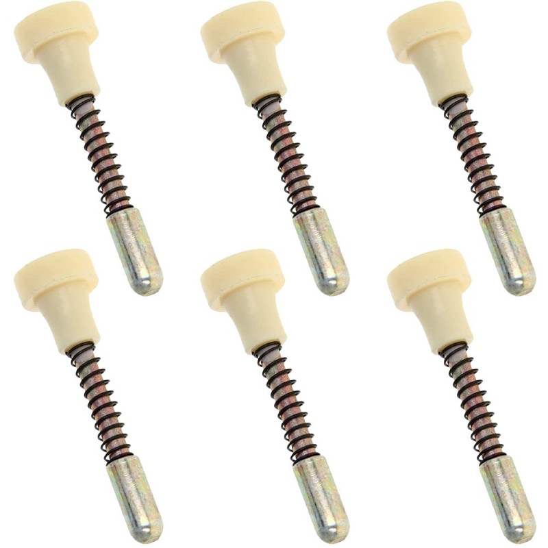 6 Pcs Spring-loaded Plunger Storage Door Latch Baby Child Crib Bolts Pin gallery