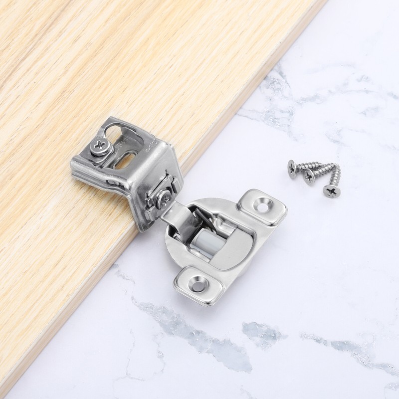 1/2" Overlay Soft Close Face Frame Compact Hinge 105° Cabinet Handware Lot gallery