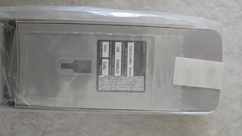 LiftMaster 878MAX Wireless Keyless Entry Keypad 315 MHz Illuminated, Battery