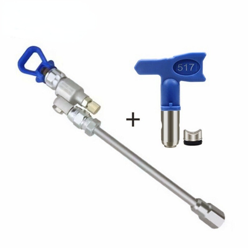 25mm Lengthening Clean Shot Shut-Off Valve w/ 517 Tip for Paint Gun fits 287030 gallery