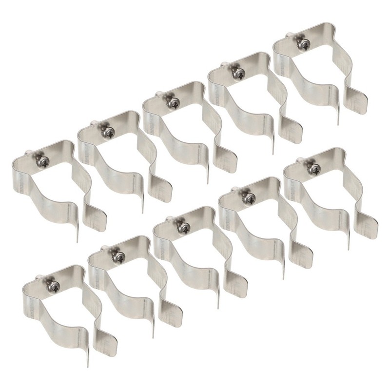 Window Well Cover Spring Clip Plate for Glass Greenhouse Panel Retainer Clips gallery